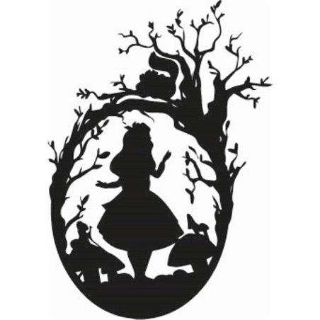 Alice In Wonderland Underground Sticker