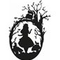 Alice In Wonderland Underground Sticker Alice In Wonderland Underground Sticker