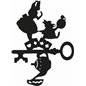 Alice In wonderlamd Weather Vane Sticker Alice In wonderlamd Weather Vane Sticker
