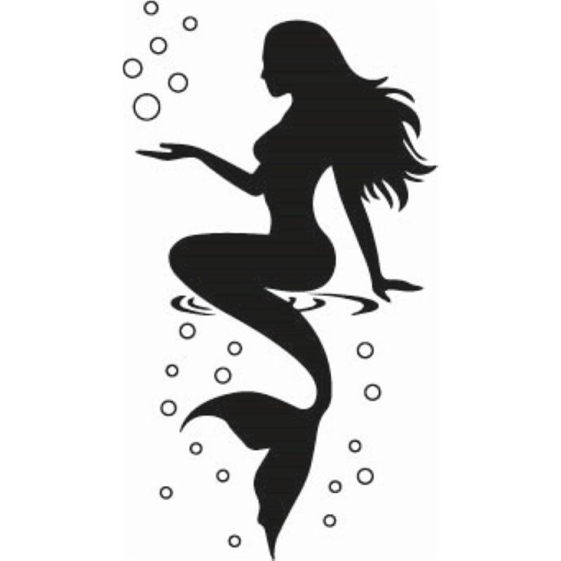Mermaid Sticker Mermaid Sticker