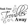 Soak Your Troubles Away Sticker