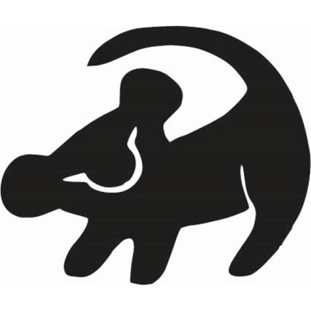 Lion King Simba Sticker