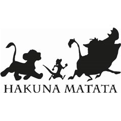 Lion King Hukuna Matata Sticker