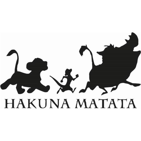 Lion King Hukuna Matata Sticker