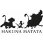 Lion King Hukuna Matata Sticker Lion King Hukuna Matata Sticker