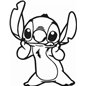 Lilo and Stitch Stich Sticker