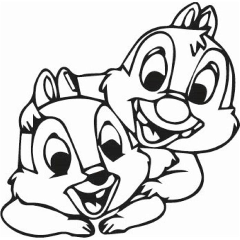 Chip and Dale  Rescue Rangers Sticker