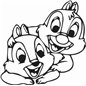 Chip and Dale  Rescue Rangers Sticker