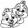 Chip and Dale  Rescue Rangers Sticker