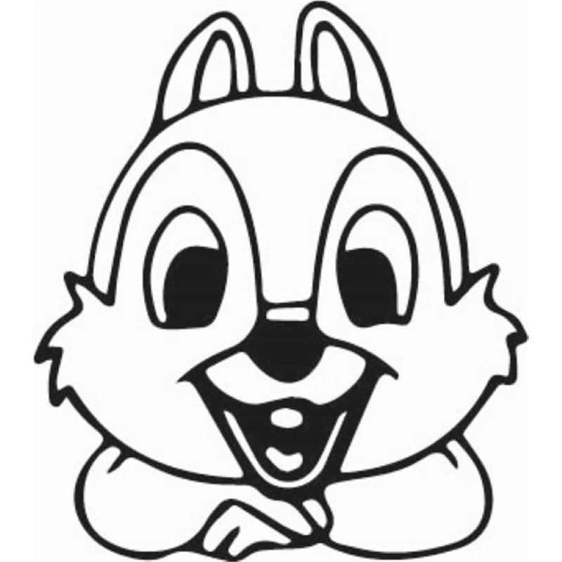 Chip and Dales Chip Sticker 