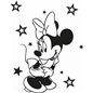 Starry Minnie Mouse Sticker