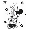 Starry Minnie Mouse Sticker