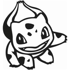 Pokemon Bulbasaur Sticker