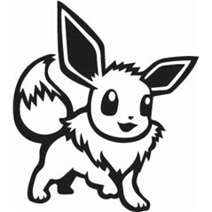 Pokemon Eevee Sticker