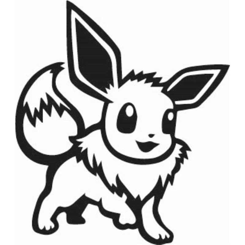 Pokemon Eevee Sticker