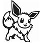 Pokemon Eevee Sticker