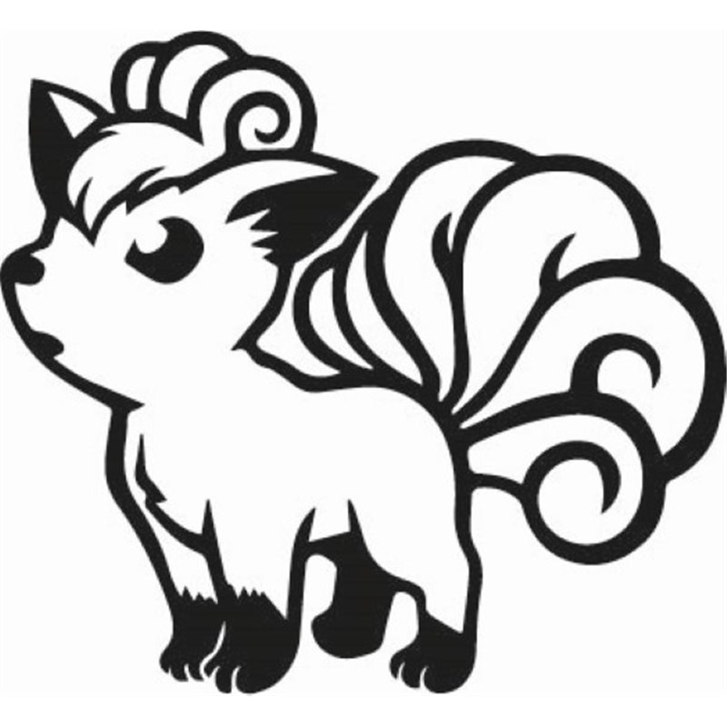 Pokemon Vulpix sticker