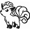 Pokemon Vulpix sticker