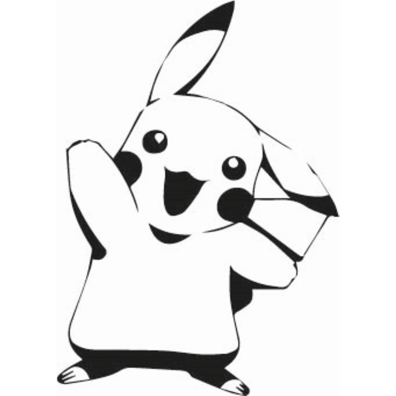 Pokemon Pikachu Sticker