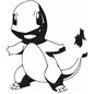 Pokemon Charmander  Sticker 2