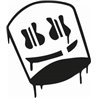 Fortnite Marshmellow Man Sticker