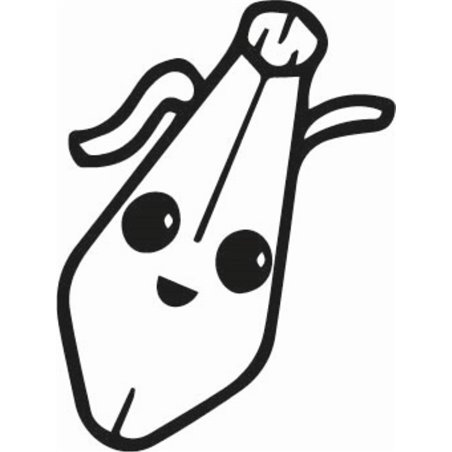 Fortnite Peely Sticker