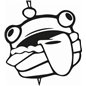 Fortnite Durr Burger Sticker Fortnite Durr Burger Sticker