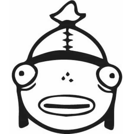 Fortnite Fishstick Sticker
