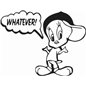 Tweetie Whatever Sticker Tweetie Whatever Sticker