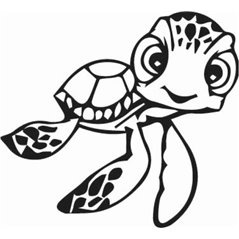 Finding Nemo Squirt Sticker