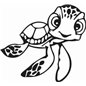 Finding Nemo Squirt Sticker