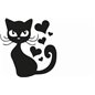 Cute Cat With Hearts