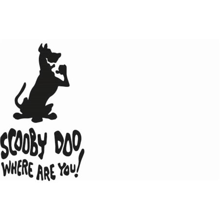 Scooby Doo Where Are You Sticker