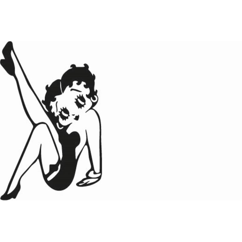 Betty Boop Sticker 3 Betty Boop Sticker 3