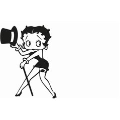 Betty Boop Sticker 4