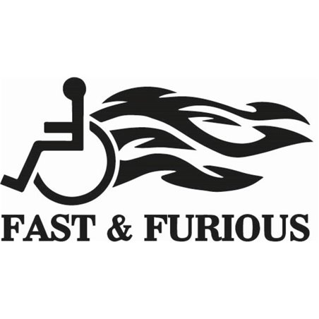 Fast and Furious Sticker