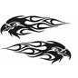 Tribal Eagle Heads Sticker Tribal Eagle Heads Sticker