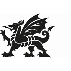 Welsh Dragon Sticker