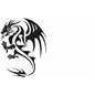 Tribal Dragon Sticker Tribal Dragon Sticker