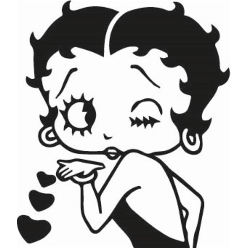 Betty Boop Sticker 7 Betty Boop Sticker 7