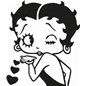 Betty Boop Sticker 7 Betty Boop Sticker 7