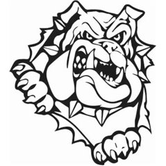 Bulldog Sticker