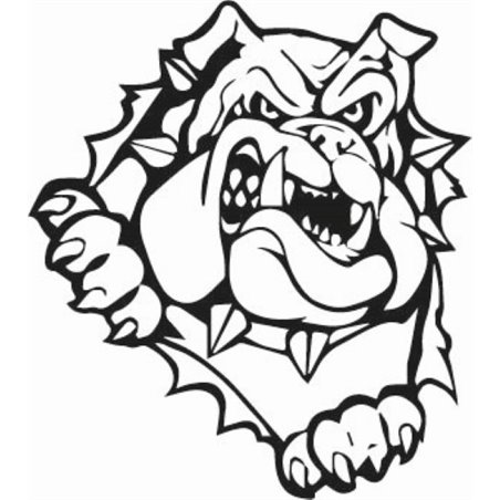 Bulldog Sticker