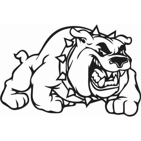 Bulldog sticker 2