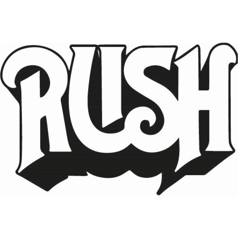 Rush sticker Rush sticker