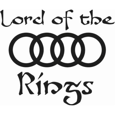Lord Of The Rings Sticker