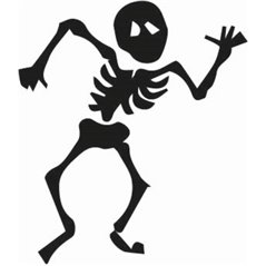 Skeleton Sticker