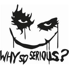 Why So serious Sticker