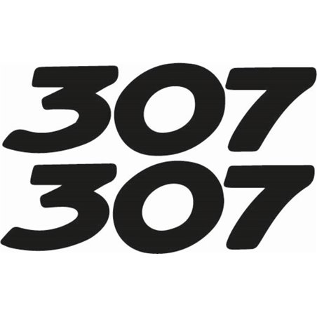Peugot 207 Sticker 