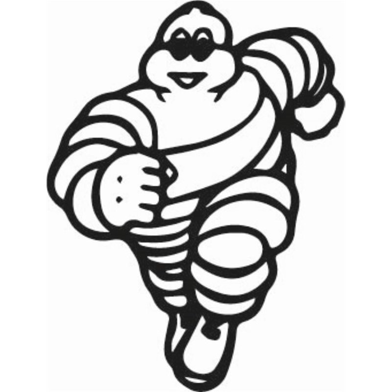 Marshmealow Man Sticker